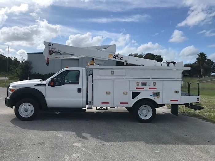 Used 2013 Ford F550 Altec AT40G 45ft Bucket Truck