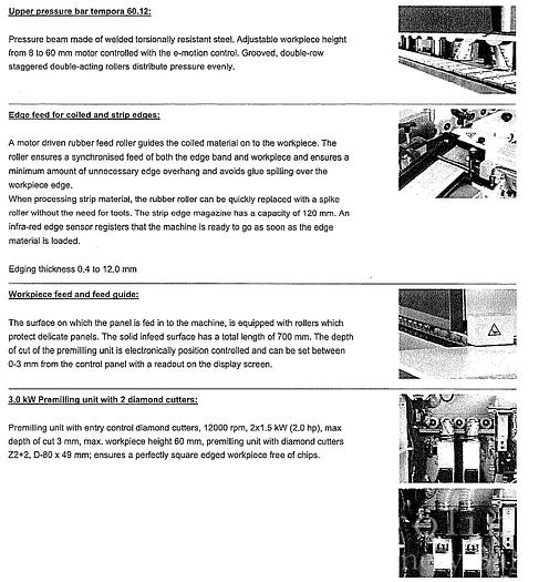 Used 2016 Felder Format 4 Edgebander