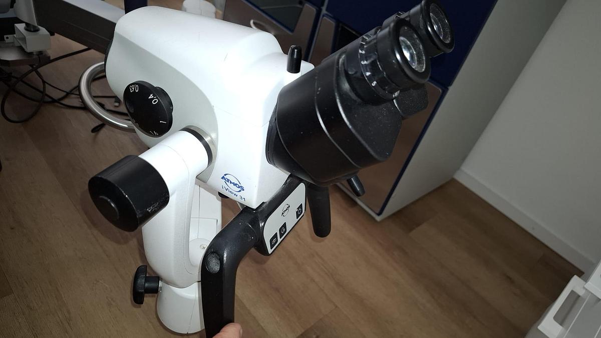 D'occasion ATMOS COMPLETE GYNECOLOGICAL SET CHAIR - DIGITAL COLPOSCOPE - FURNITURE - STOOL