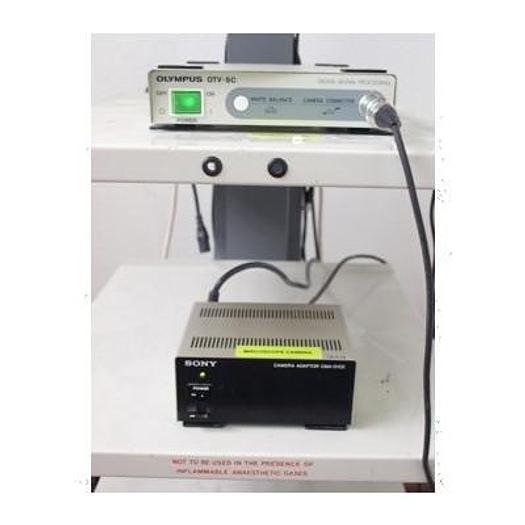 Used DIAGNOSTIC ENDOSCOPY COLUMN OLYMPUS CAMERA OTVS, FURNITURE