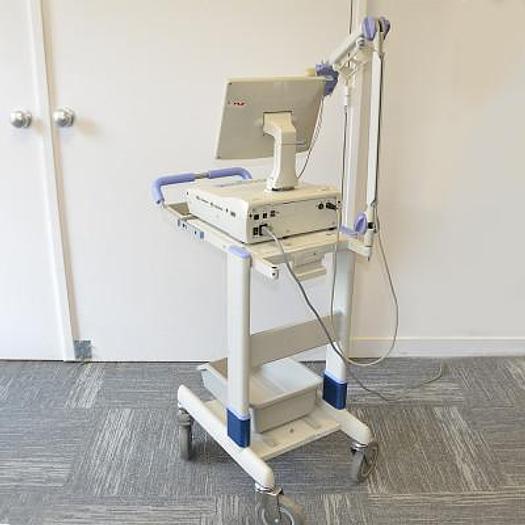 Used CARDIOFAX V 12-CHANNEL/15-CHANNEL DIGITAL RESTING AND EXERCISE ELECTROCARDIOGRAM WITH LARGE 12" DISPLAY SCREEN