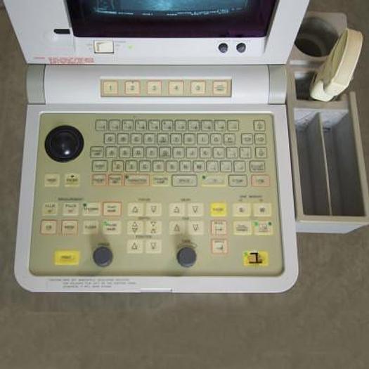 Used HITACHI EUB 405 SUMI PORTABLE ULTRASOUND WITH CONVEX PROBE