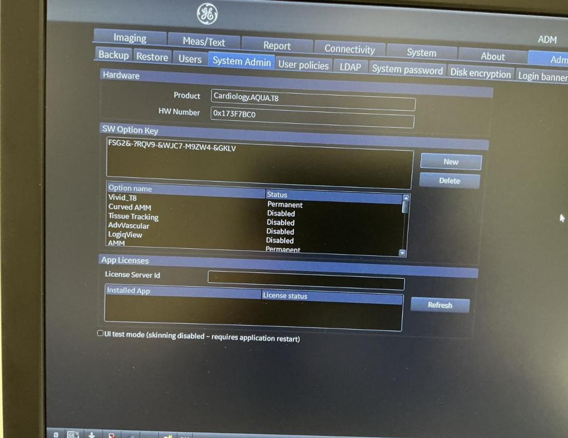 D'occasion GE CARDIAC ULTRASOUND VIVID T8