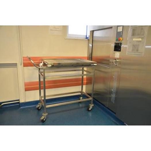 Used AUTOCLAVE SMI STERIMATIC TYPE STE8322 S/N 11876, DOUBLE DOOR 6 BASKETS,