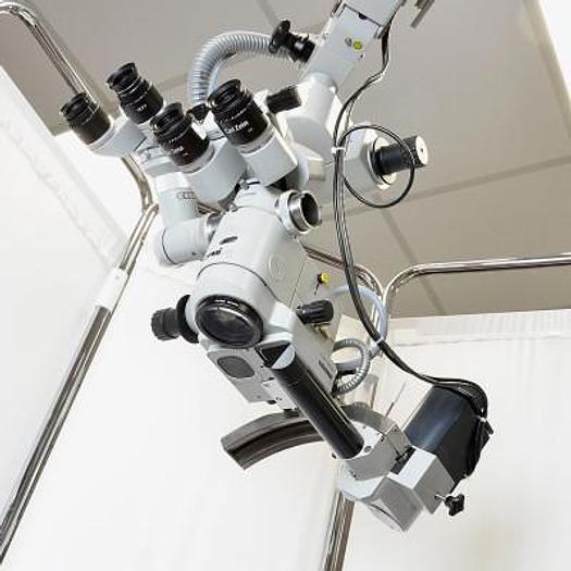 Used OPERATING MICROSCOPE OPHTHALMOLOGY/NEUROLOGY/ORL ZEISS OPMI CS ON STAND S4