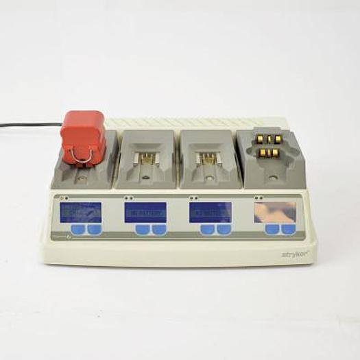 Used STRYKER SYSTEM 6 MOTOR WITH 3 HANDPIECES