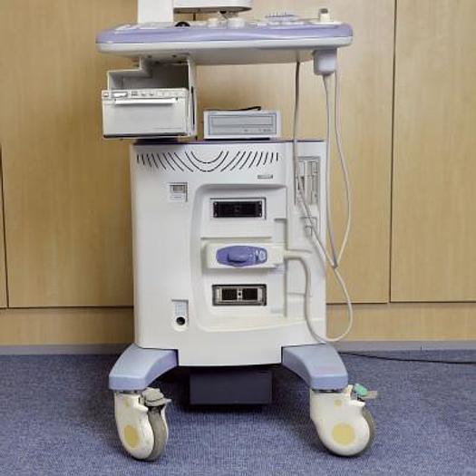 Used PROSOUND ULTRASOUND SCANNER ALOKA SSD-3500SX, FLAT SCREEN, 1 PROBE