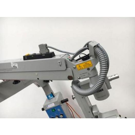 Used ZEISS OMPI CS OPHTHALMIC OPERATING MICROSCOPE WITH FOCUS ZOOM AND XY PEDAL CONTROLS