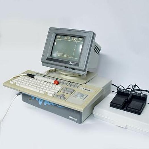 Used A + B ALCON ULOTRASCAN OCULAR ULTRASOUND SCANNER