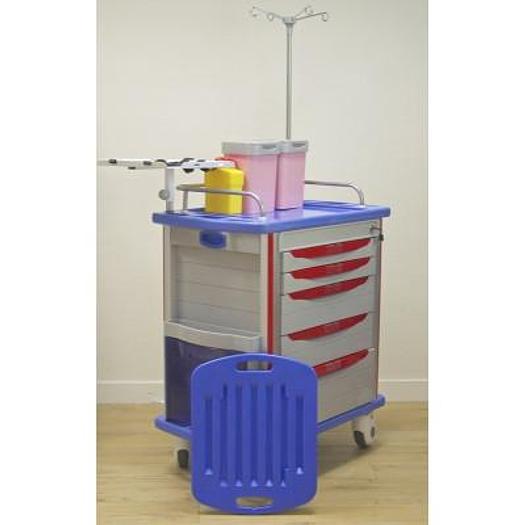 5-DRAWER EMERGENCY CART