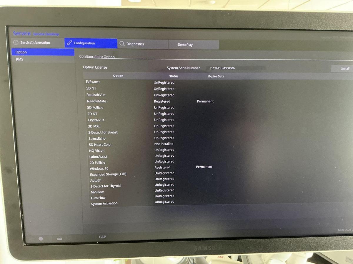 D'occasion ECHOGRAPHE SAMSUNG HS60 (2019)