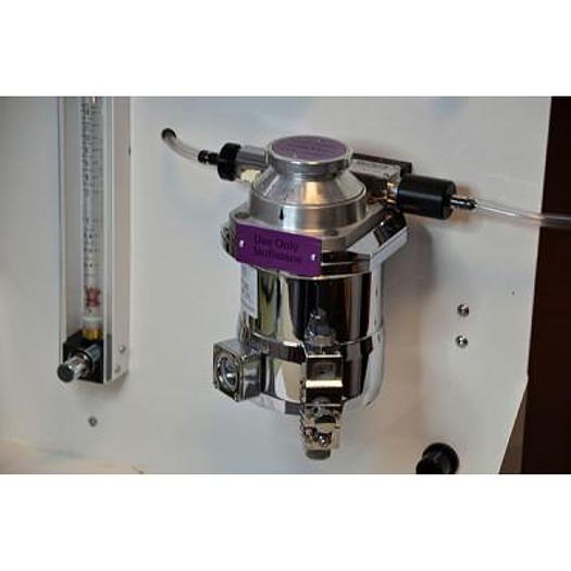Used VET TECH WALL-MOUNTED ANESTHESIA MANIFOLD INCLUDING ISOFLURANE TANK, MIXER, CIRCUITS