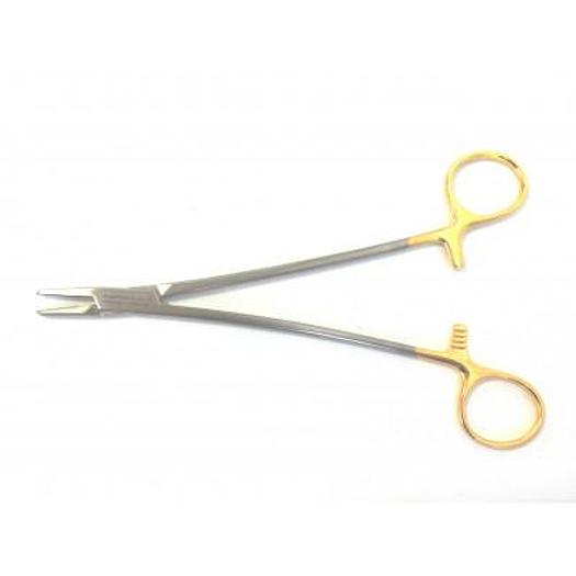 MAYO-HEGAR NEEDLE HOLDER TUNGSTEN JAWS 18CM (MAYO HEGAR NEEDLE HOLDER CARBIDE JAWS)