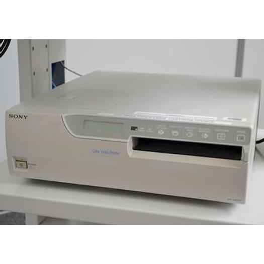 Used ENDOSCOPY COLUMN INCLUDING: SMITH AND NEPHEW ED3 3CCD CAMERA, XENON 300XL LIGHT SOURCE, CART, S COLOR PRINTER