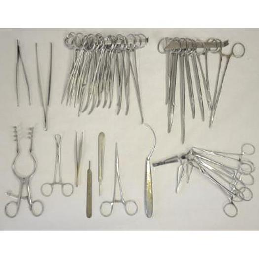 Used SET OF INSTRUMENTS FOR BREAST + THYROID SURGERY