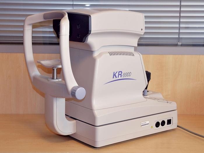 Used AUTO-KERATO-REFRACTOMETER TOPCON KR 8900