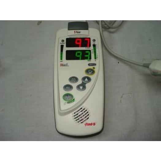 Used MASIMO PORTABLE PULSE OXIMETER MODEL RAD5
