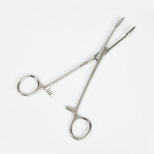 Used STRAIGHT PEAN PLIERS 18CM