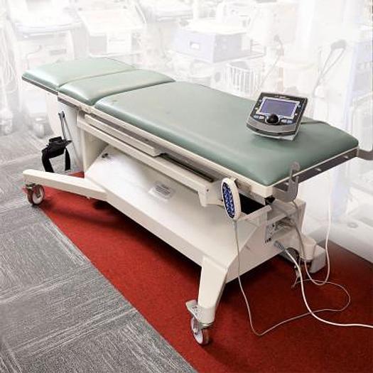 Used ECOGITO MEDICAL ELECTRIC EXAMINATION COUCH FOR ECHOCARDIOGRAPHY WITH CYCLE EXERCISE PROGRAM CONTROL BOX