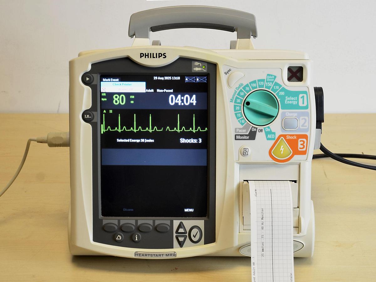 D'occasion PHILIPS HEARSTART MRX DEFIBRILATOR