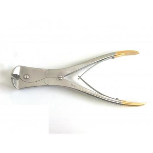 PINCE COUPE-BROCHE 4 ARTICULATIONS TUNGSTENE 22CM (WIRE CUTTING FORCEPS MULTIACTION CARBIDE JAWS 22CM)