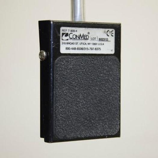 Used CONMED HYFRECATOR SINGLE AND BIPOLAR CABINET SCALPEL ON ROLLING STAND