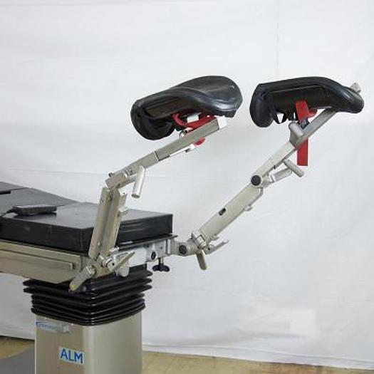 Used ALM 6090 ELECTRIC OPERATING TABLE WITH REMOTE CONTROL, CHARGER AND ORTHOPEDIC EXTENSION