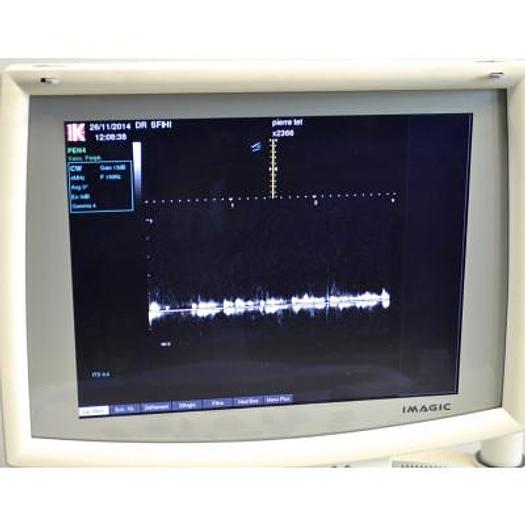 Used ECHOCARDIOGRAPHY KONTRON IMAGIC 5000 COLOR DOPPLER with 4 probes
