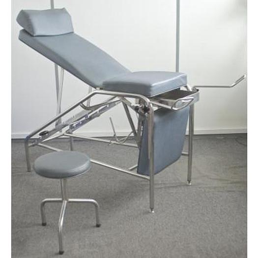Used GYNECOLOGICAL COUCH / GYNECOLOGICAL EXAMINATION TABLES WITH STOOL