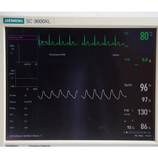 Used MULTI-PARAMETER MONITOR SIEMENS SC9000 XL (YEAR 2000)