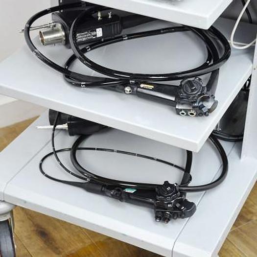 Used PENTAX GASTROENTEROLOGY COLUMN WITH FLAT SCREEN