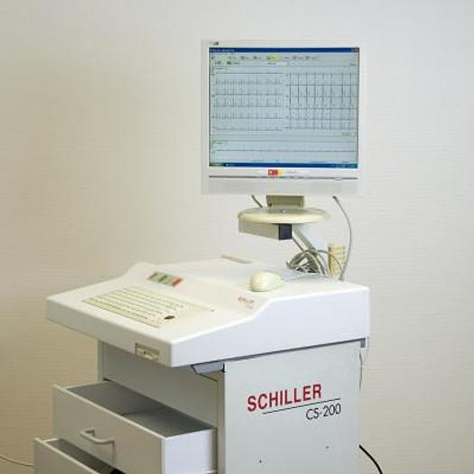 Used STRESS AND REST ECG SCHILLER CARDIOVIT CS 200