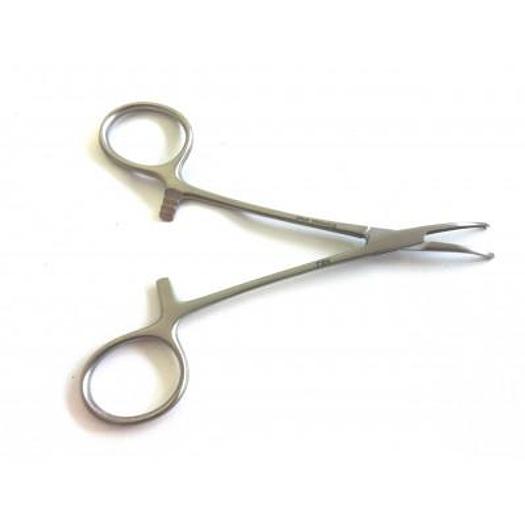 KOCHER FORCEPS CURVED AG 13CM (KOCHER FORCEPS 1X2 TEETH 13CM)