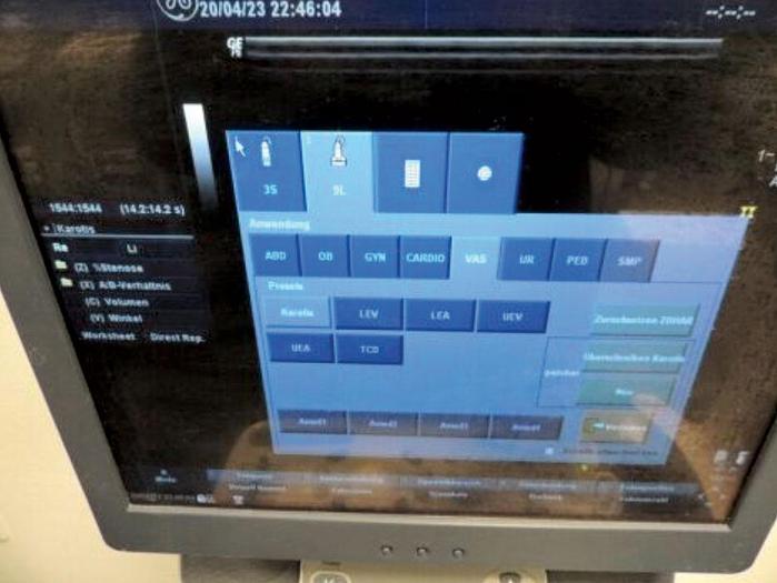 Used GENERAL ELECTRIC LOGIQ P6 ECHOCARDIOGRAPH