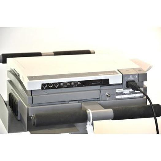 Used ECG ON GENERAL ELECTRIC MAC 5000 12-CHANNEL CART, WITH INTERPRETATION SOFTWARE