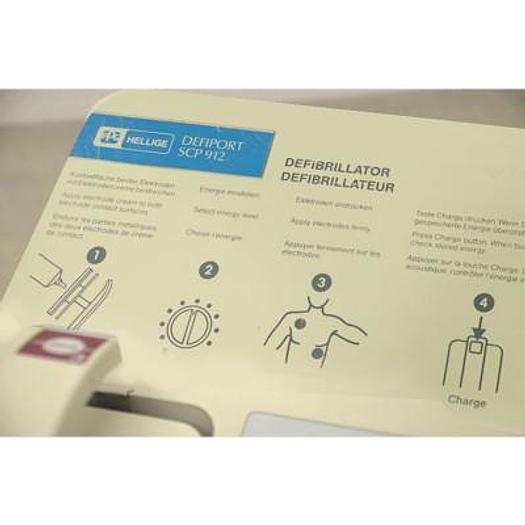 Used DEFIPORT HELLIGE RESPONDER DEFIBRILLATOR
