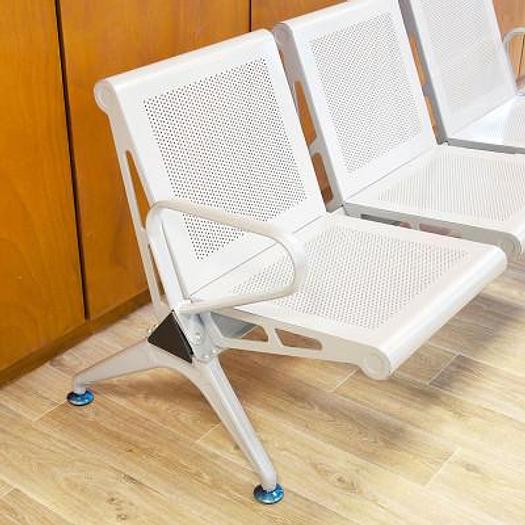 Used 3-SEATER METAL BENCH FOR WAITING ROOMS