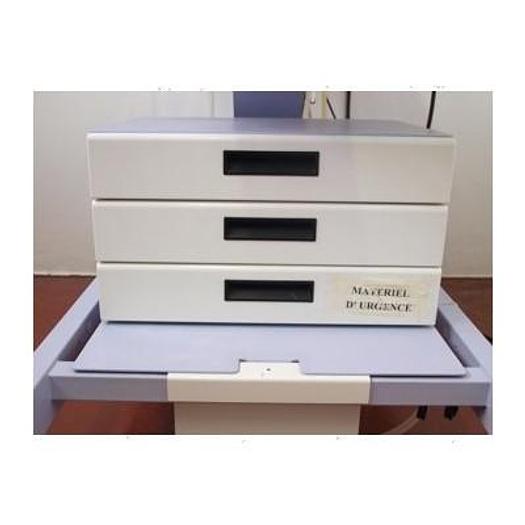 Used MS BIO NEONATAL REA TABLE MOD. NATISSE AIR/OXYGEN/VACUUM