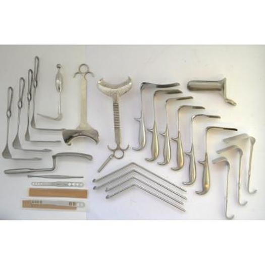 Used PLASTIC BOX WITH VALVE AND SPACER SET