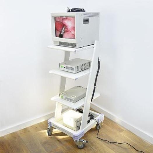 Used ENDOSCOPY COLUMN WITH OLYMPUS OTC-SC CAMERA