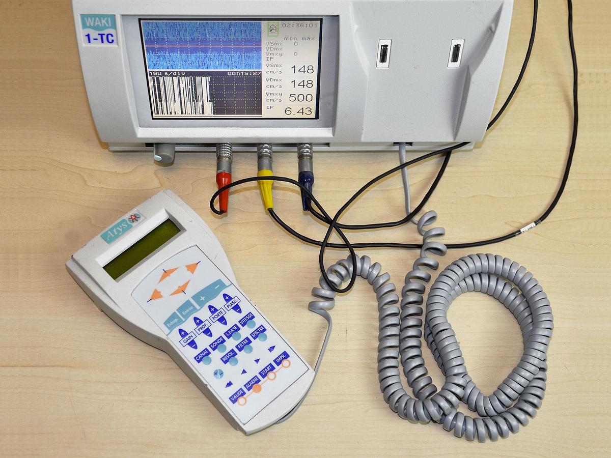 D'occasion ATYS MEDICAL WAKI 1 TC TRANSCRANIAL VASCULAR DOPPLER SYSTEM