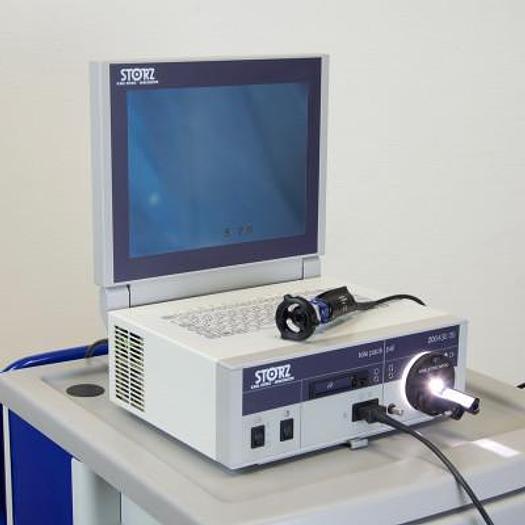 Used KARL STORZ PORTABLE AND COMPACT TELEPACK MODEL ENDOSCOPY UNIT