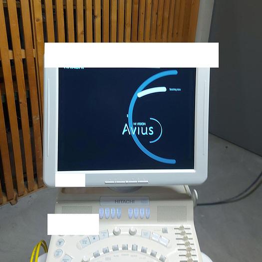 Used HITACHI HI VISION AVIUS ULTRASOUND with 2 probes