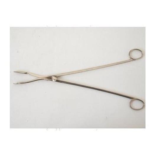 Used 33 CM LONG STRAIGHT STAINLESS STEEL PLIERS FRANCE