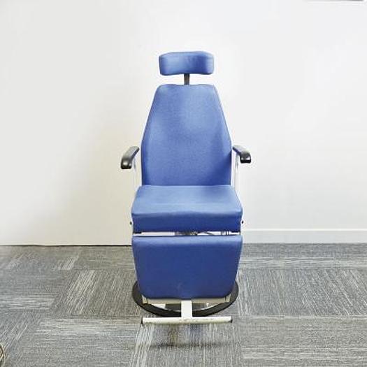 Used ENT PATIENT CHAIR WITH HYDRAULIC CONTROL PROMOTAL BLUE