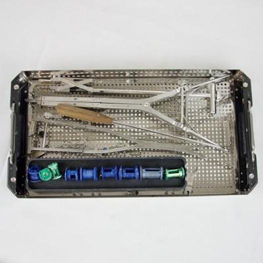 Used ORTHOPEDIC BOX FOR VERTEBRAL IMPLANT BRAND SYNTHES