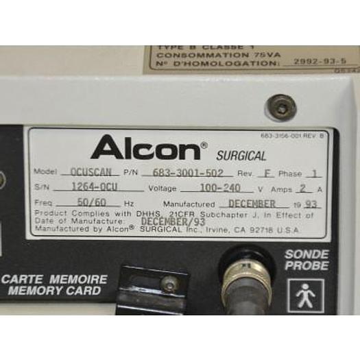 Used ALCON OCUSCAN OCULAR BIOMETER