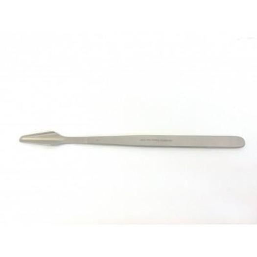 Used ECARTEUR CLOVIS-VINCENT 17CM INOX GOUGEON FRANCE (CLOVIS VINCENT SPATULA 17CM)
