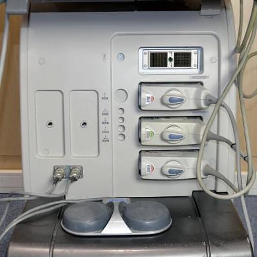 Used TOSHIBA APLIO 400 ULTRASOUND SCANNER WITH 3 PROBES
