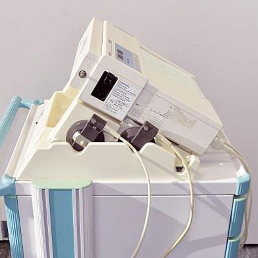 Used PHILIPS SERIES 50 A TOCOCARDIOGRAPH WITH 1 CARDIO PROBE AND 1 UTERINE CONTRACTION PROBE